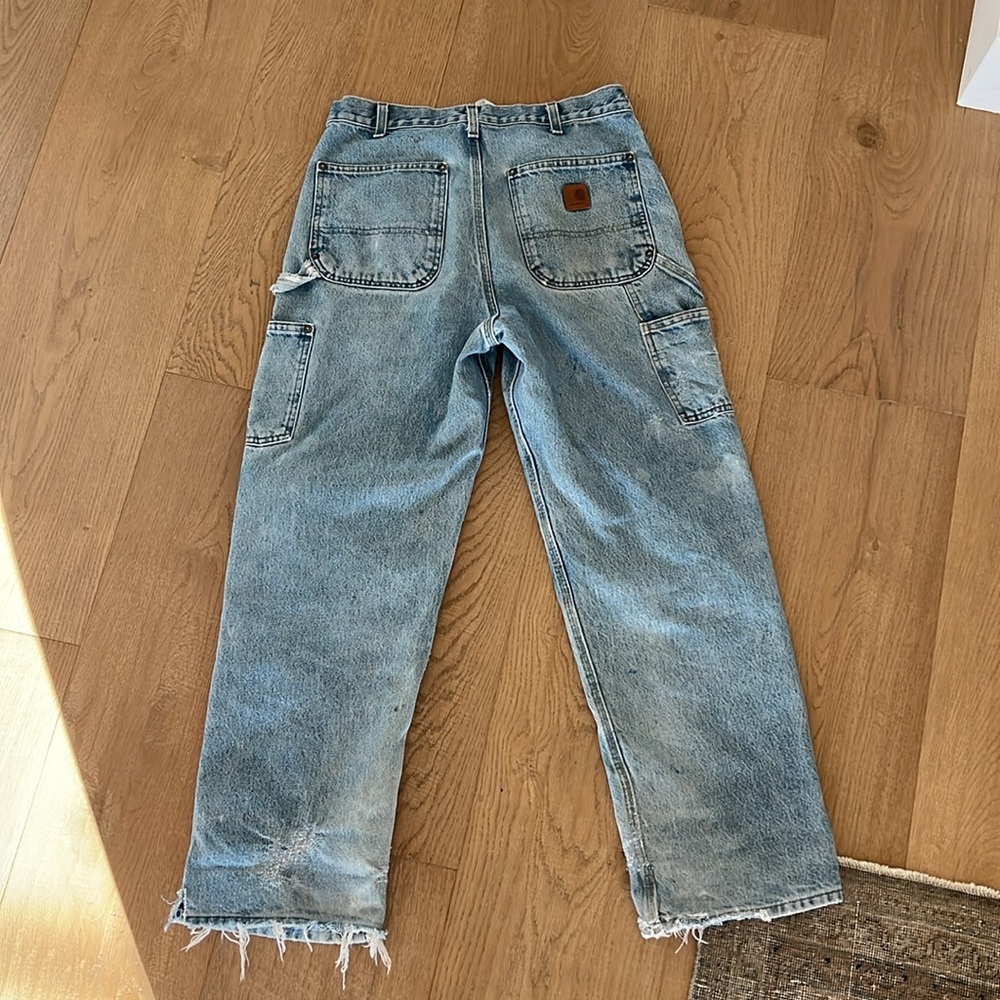 Distressed vintage Carhartt jeans - Picture 8 of 13